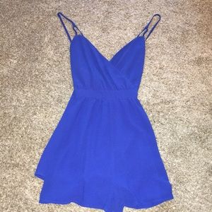 Cobalt Blue Romper